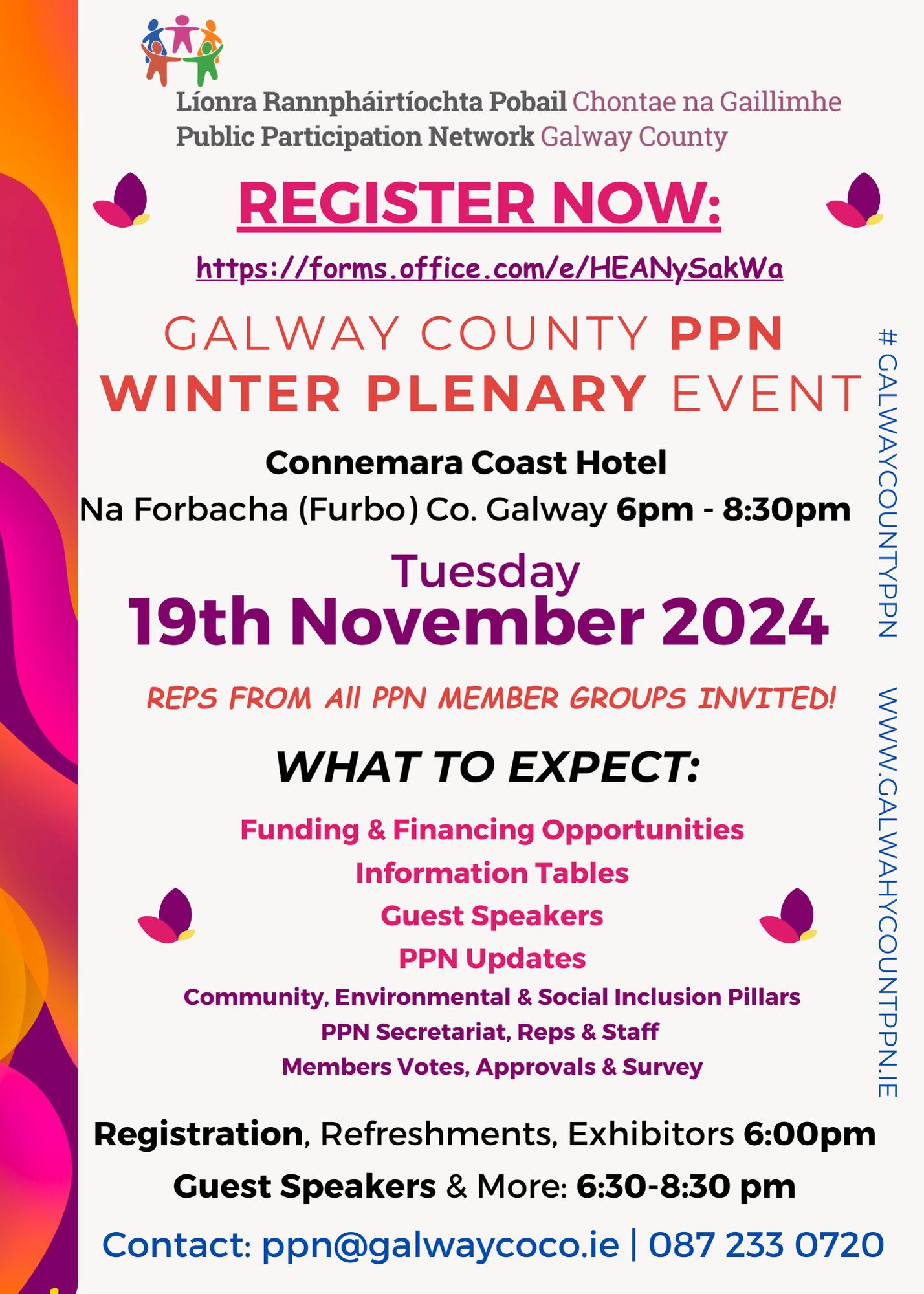 PPN Winter Plenary & Event Registration Tue 19th Nov 2024 at 6pm